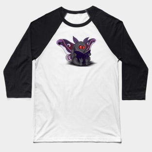 Cryptid Book Club - Mothman Baseball T-Shirt